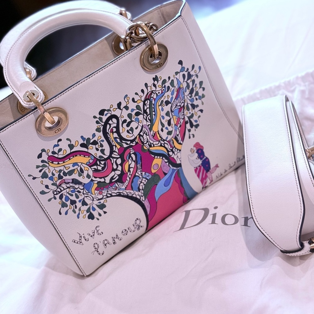Dior Lady D-Lite Bag – Limited Edition “Vive L’Amour” by Niki de Saint Phalle